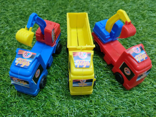 Pack of 3 Models Construction Trucks