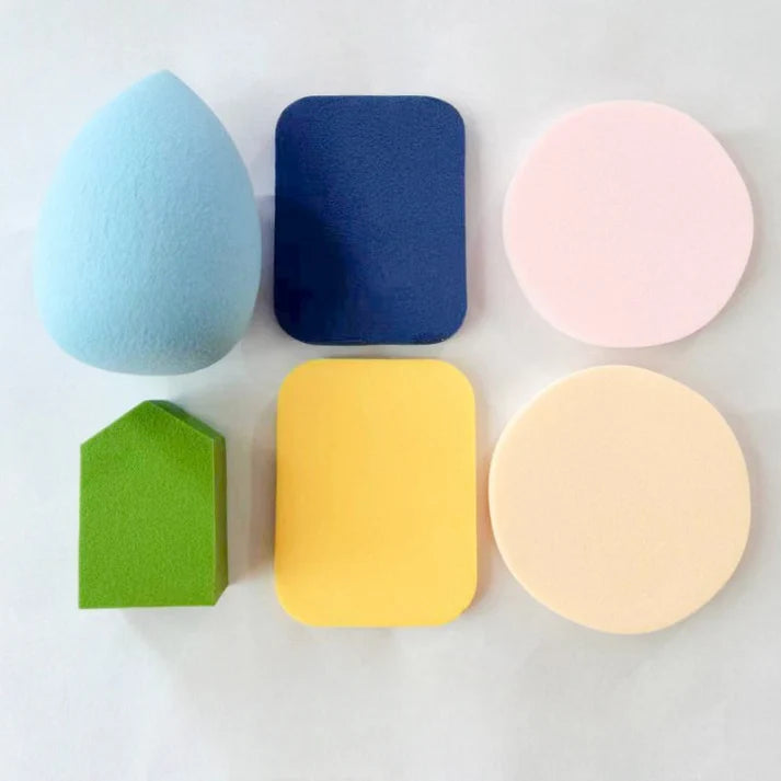 6 Pcs Multifunctional Beauty Sponges