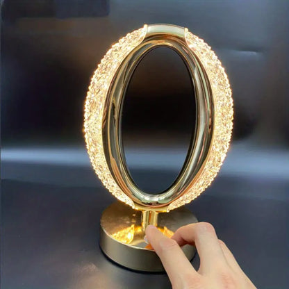 Soft Touch Oval Glow Light Lamp