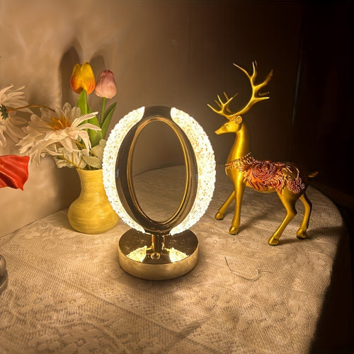Soft Touch Oval Glow Light Lamp