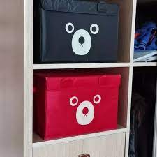 Panda Cartoon Printed Folding storage box