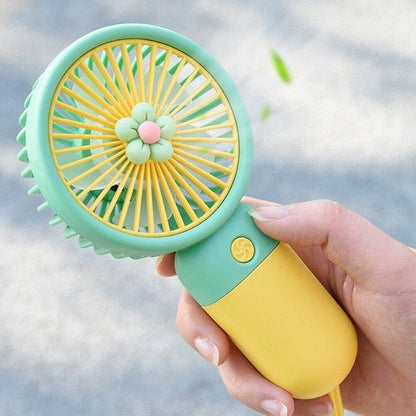 Random Design Mini Hand Fan