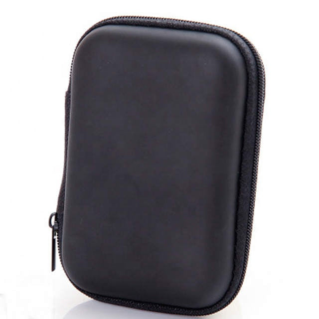 Rectangle Nylon USB Disk Earphones Storage Organizer Case