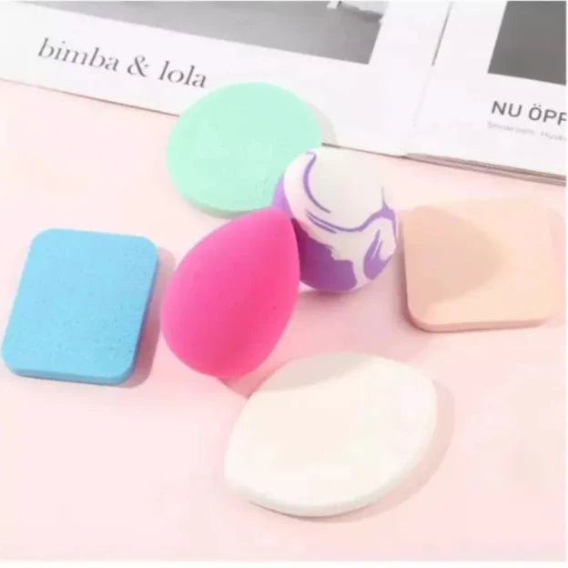 6 Pcs Multifunctional Beauty Sponges