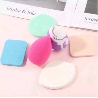 6 Pcs Multifunctional Beauty Sponges