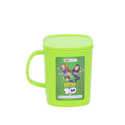 1 Pcs Joyful Smiley Mug With Lid