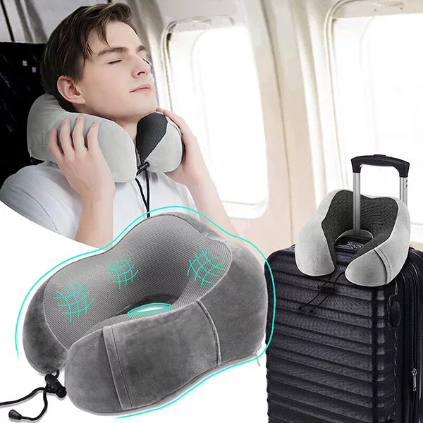 Premium Quality U-Shaped Travel Neck Pillow