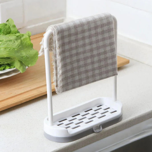 Kitchen Sponge and Towel Organizer