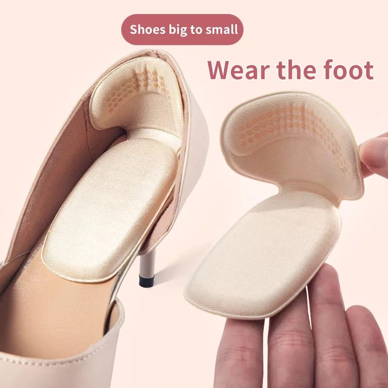 1 Pair Heel Insoles Patch Anti wear Shoe Cushion Pads Feet Care