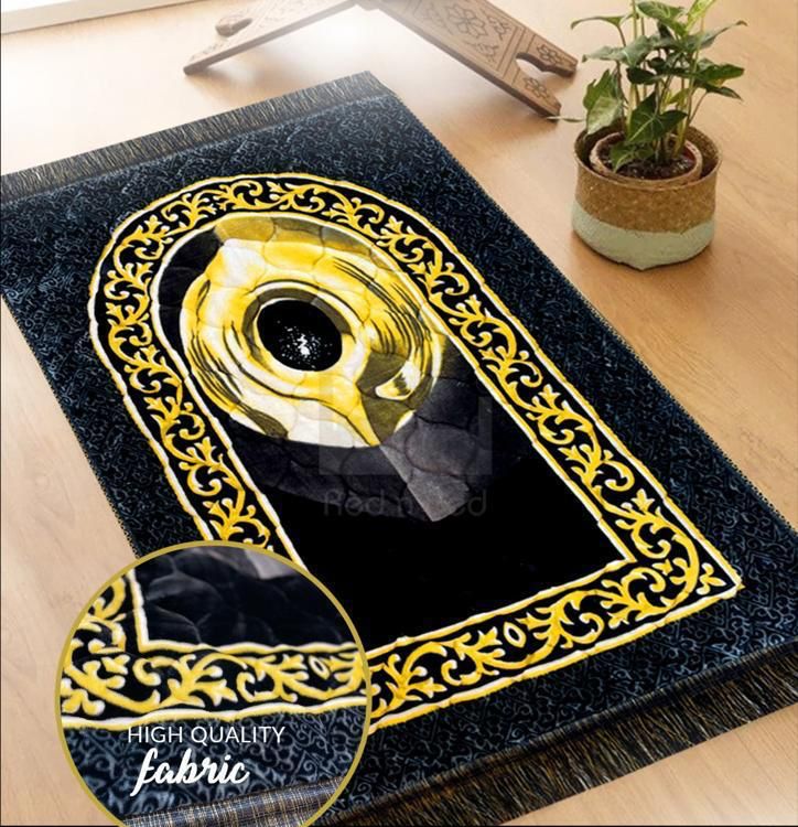 Premium Quality Velvet Quilted Foam Prayer Mat