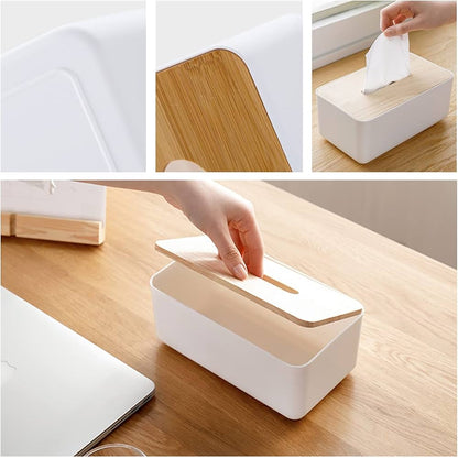 Wooden Texture Tissue Box
Home and Living 