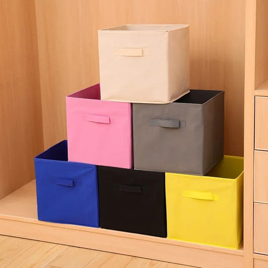 Versatile Foldable Fabric Storage Cube Box