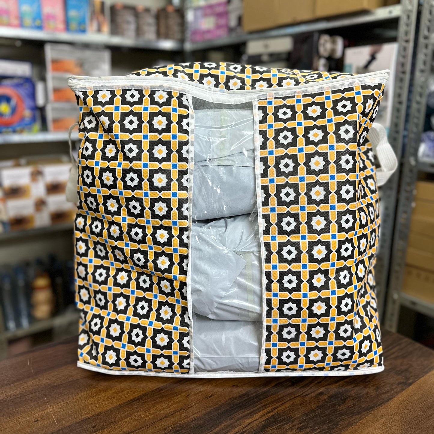 Traditional Print Storage Bag