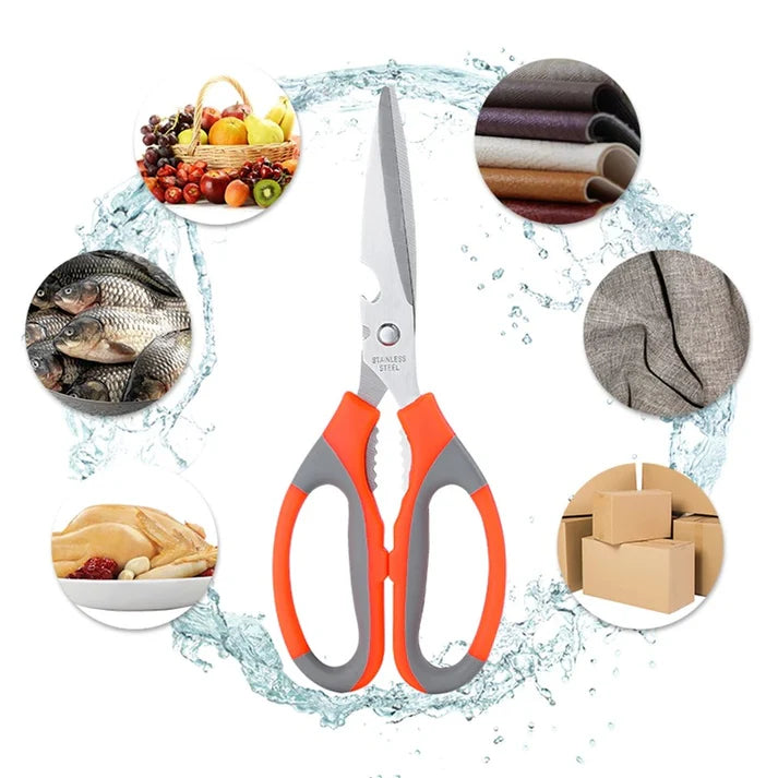 6 In 1 Multi-Utility Kitchen Scissors