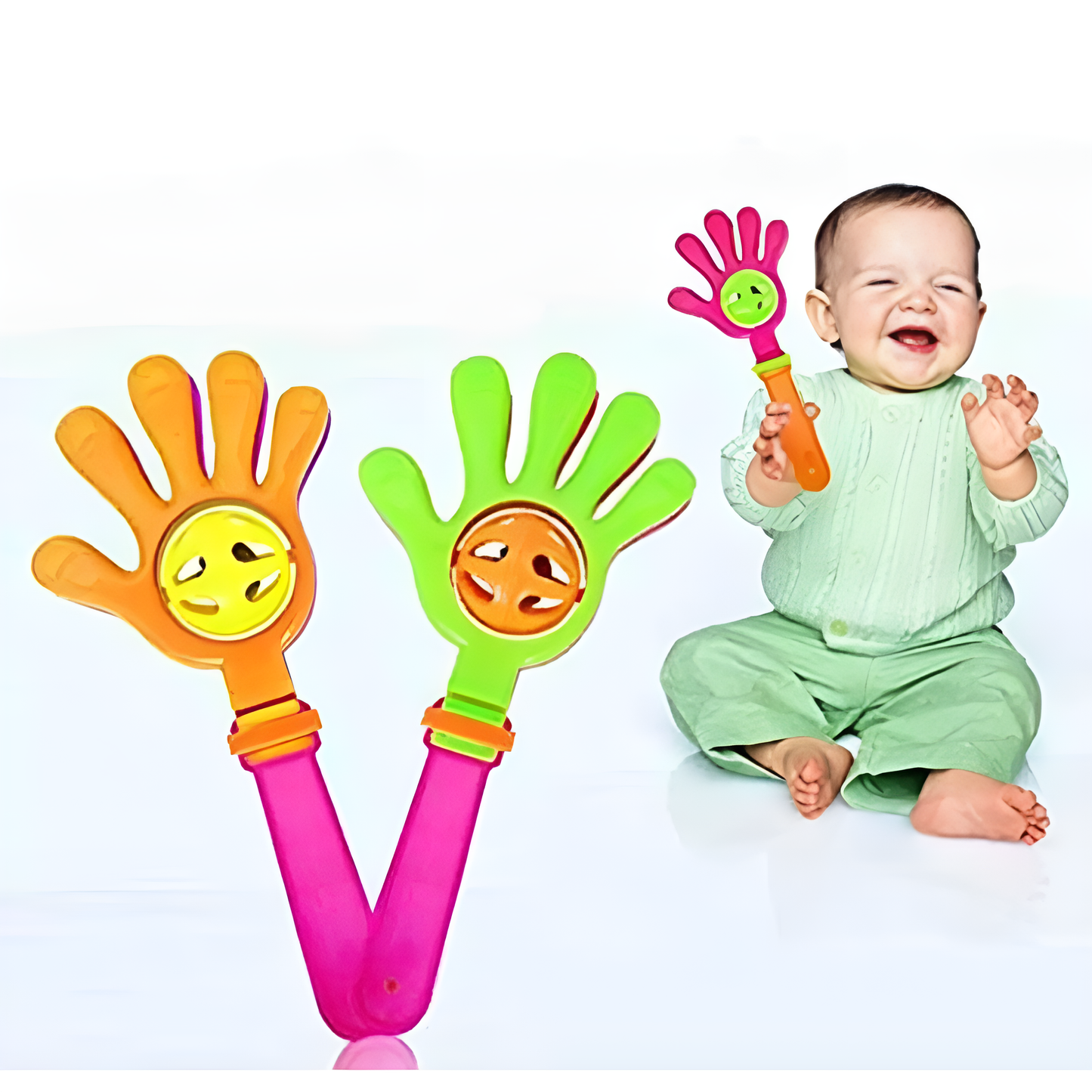 Kids Hand Clapping Rattle Toy