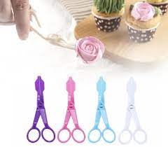 Plastic Flower Making Cake Transfer Fondant Sugar Craft Scissor