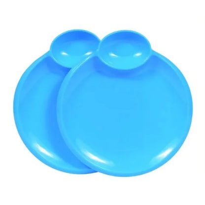 Snack Plate Round Shape Pack Of 2