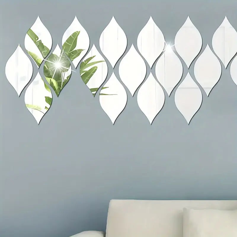 12 Pcs Acrylic Decals For Wall Decorations