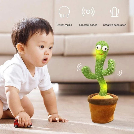 Rechargeable Cute Dancing Cactus Toy for Kids