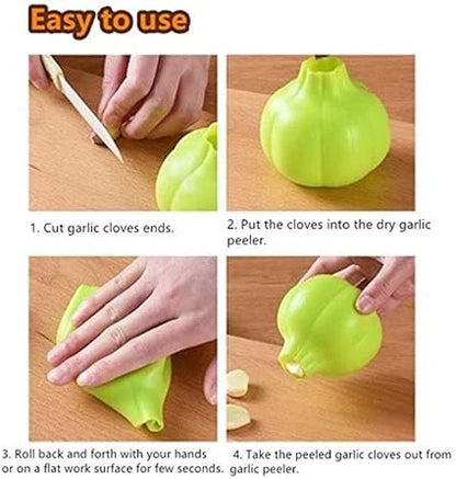 Silicone Garlic Shape Garlic Peeler