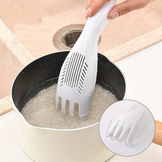 Multifunctional Scoop and Drain Spoon