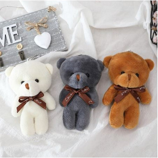 1PC Plush Toy Teddy Bear Doll Pendant Keychain