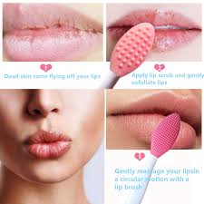 Silicone Lip Scrub Exfoliator Brush