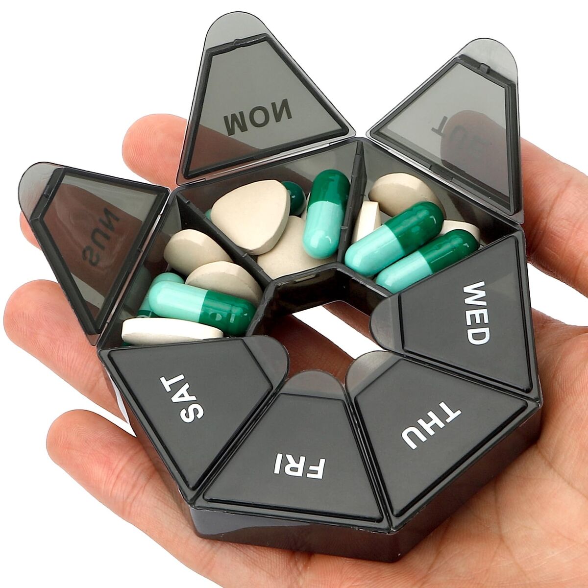 7-Compartment Pill Case