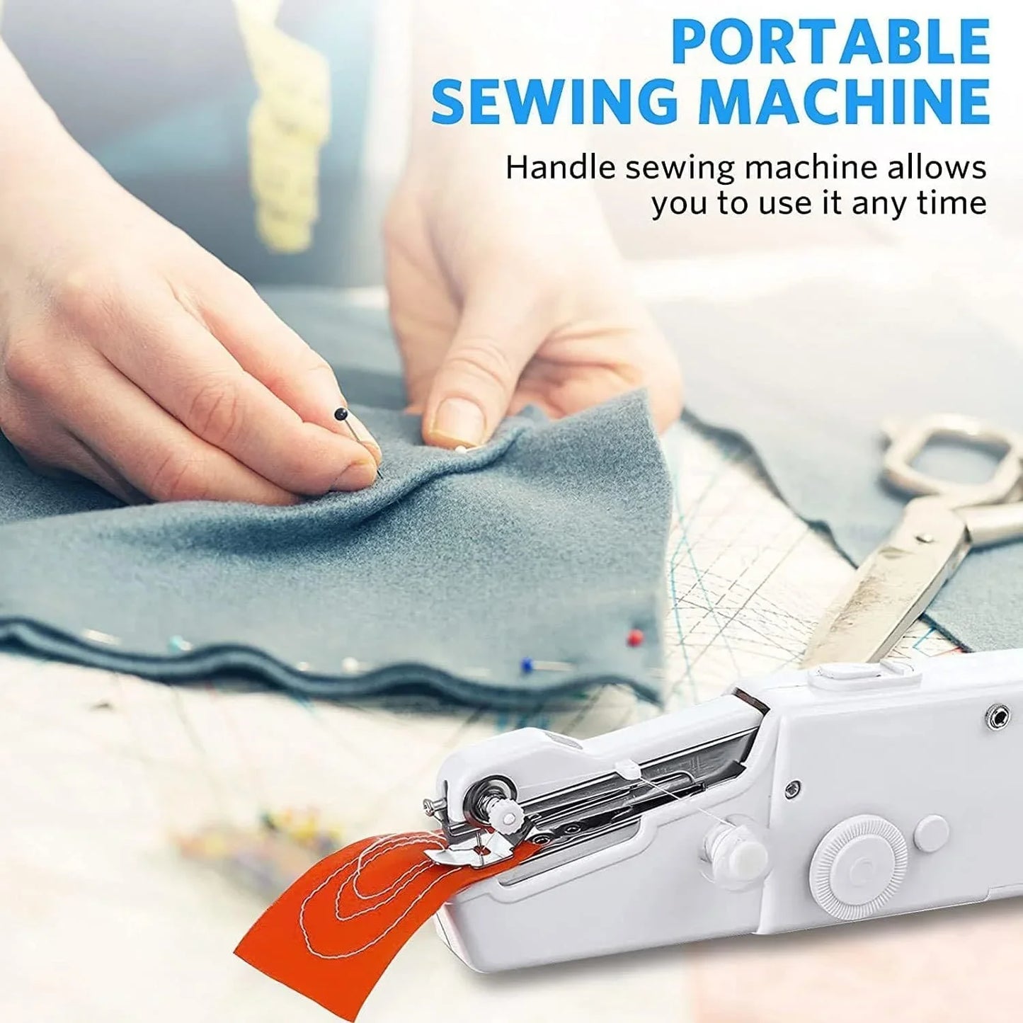 Handy Stitch Hand Held Portable Sewing Machine