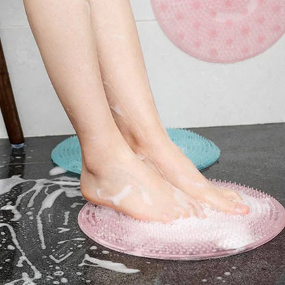 Shower Foot & Back Scrubber Massager Mat