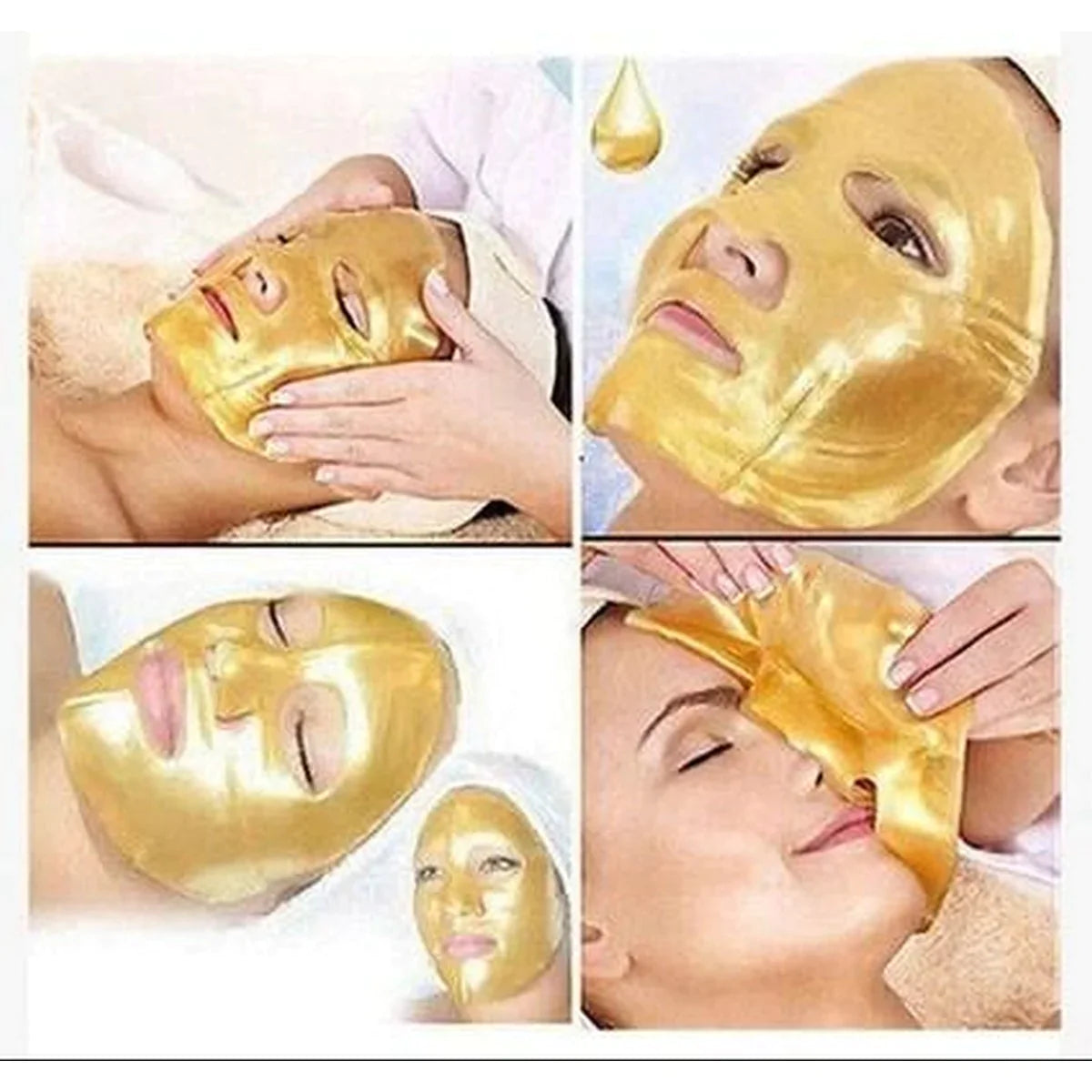 Golden Peel Off  Face Mask For Whitening Lifting Firming Skin