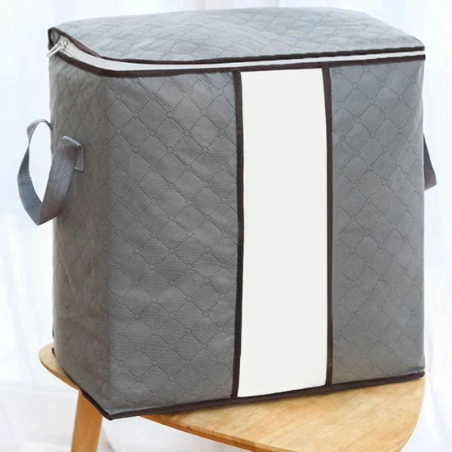 Portable Storage Bamboo Bag Organizer