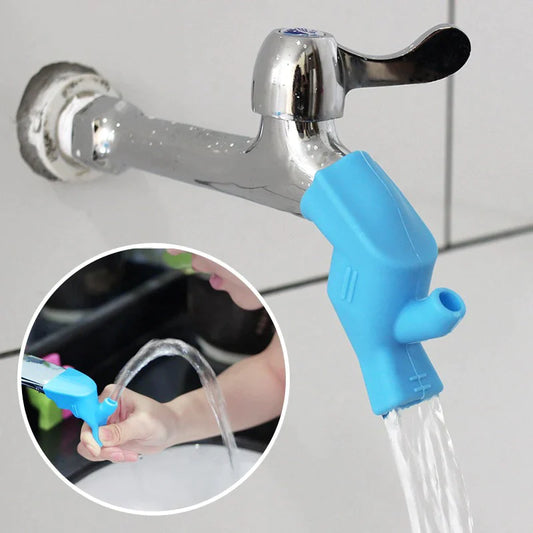 Water Tap Silicone Faucet Nozzle Extender